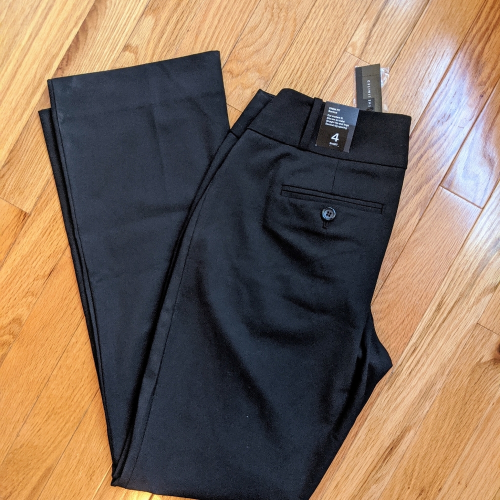 NWT Drew fit The Limited black dress pants